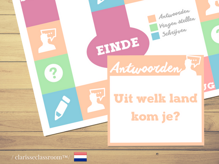 Dutch Board Game⎜Ask inquiries, option and compose ⎜Printable Board Game⎜Learning Dutch picture relating to Printable Board Game identify Dutch Board Game⎜Ask queries, option and compose ⎜Printable Board Game⎜Learning Dutch